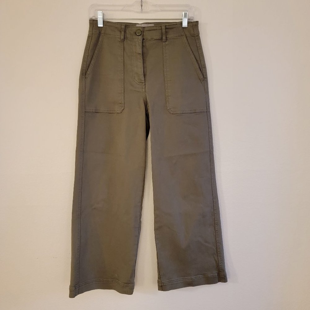 Everlane Wide Leg Pant - Green - Size 4 - NWOT